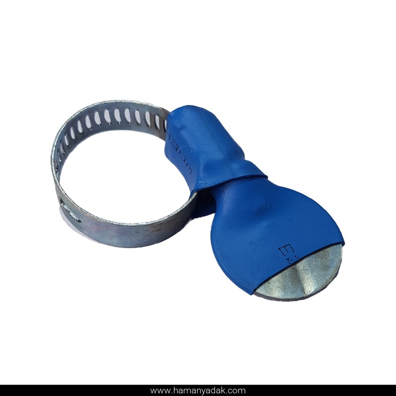 بست دستگیره دار شیلنگ سایز 19 × 13 آبی