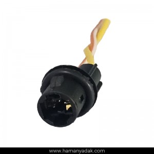 سوکت جالامپی آریایی خطر عقب پژو SLX برند +BBZ