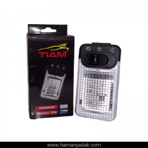 چراغ سقف SMD پژو 206 و رانا برند تیام