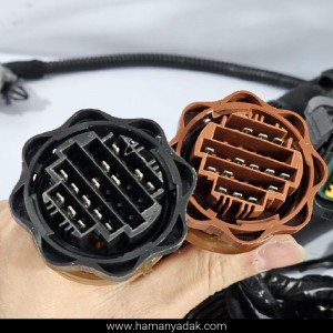 دسته سیم موتور پژو پارس TU5 (کد 1638 - 2224) برند دناکو