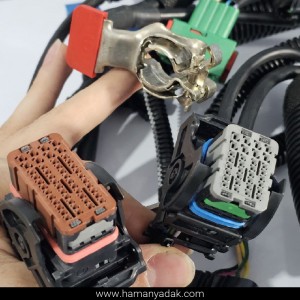 دسته سیم موتور پژو 206 صندوق دار TU5 بدون ABS (کد 9661338580) برند دناکو