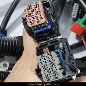 دسته سیم موتور پژو 206 تیپ 2 والئو J34 (کد 9684814380) برند دناکو