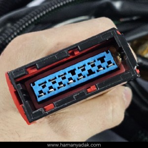 دسته سیم موتور SSAT پژو 405 و پارس (کد IK00543180) برند دناکو