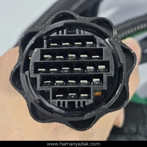 دسته سیم موتور پژو 405 و پارس بدون یونیت فن (کد YG20240746) برند دناکو