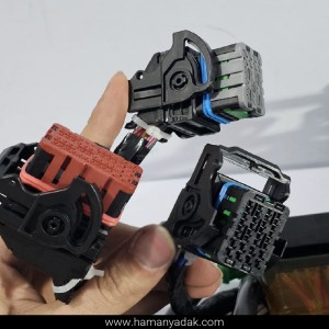 دسته سیم موتور پژو 405 و پارس بدون یونیت فن (کد YG20241601) برند دناکو