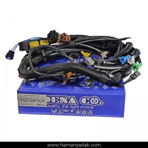 دسته سیم موتور زیمنس یگانه پژو 405 و پارس با سنسور اکسیژن زیمنس (کد YG20241928) برند دناکو