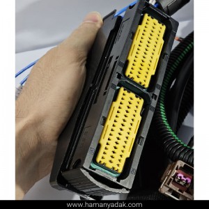 دسته سیم موتور زیمنس یگانه پژو 405 و پارس با سنسور اکسیژن زیمنس (کد YG20241928) برند دناکو
