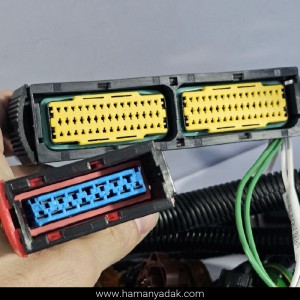 دسته سیم موتور دوگانه زیمنس بایفیول پژو 405 و پارس و سمند (کد YG20242245) برند دناکو