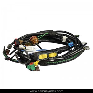 دسته سیم موتور زیمنس پژو 405 و پارس و سمند با سوکت سنسور اکسیژن ساژم (کد YG20242246) برند دناکو
