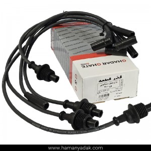 وایر شمع پژو 405 (2000) سر سیم برنجی برند قدر قطعه