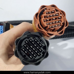 دسته سیم موتور سمند ملی با ایمو یگانه (کد 2065-2024) برند دناکو