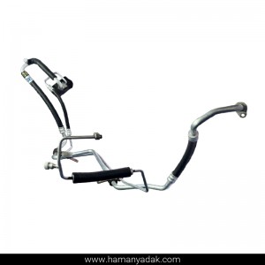 شیلنگ کولر دوقلو پژو 206 تیپ 2 و 5 مدل 88 تا 94 (کد SH22) برند والافن