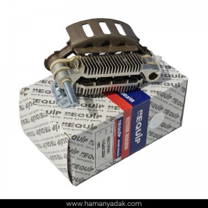 دیود دینام پراید انژکتور با دیود مشکی برند EQUIP (کد 2209)