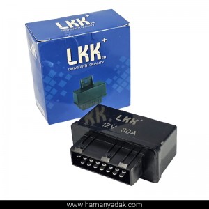 رله دوبل مشکی برند LKK
