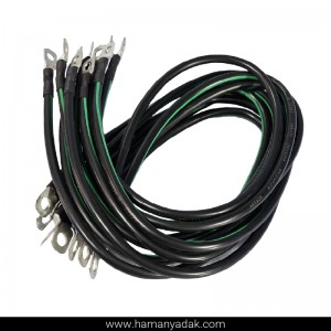 کابل تقویت اتصال بدنه 70 سانتی سایز 16 برند +BBZ