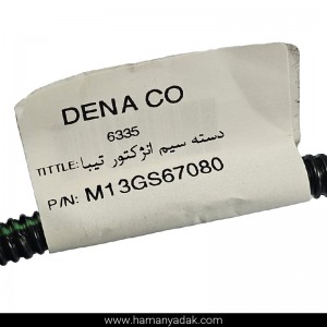دسته سیم سوزن انژکتور (منیفولد) تیبا و پراید دوگانه (کد M13GS67080) برند دناکو