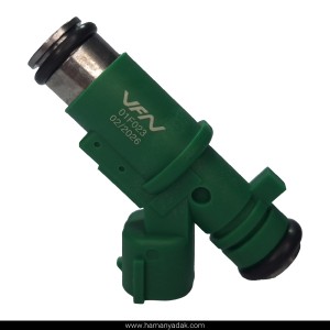 سوزن انژکتور پژو 206 سبز 3 سوراخ سوکت بیضی برند والافن (کد 01F023)