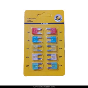 فیوز دوشاخ ریز کارتی پژو 206