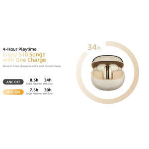 هدفون بلوتوثی کیو سی وای مدل Melobuds Pro