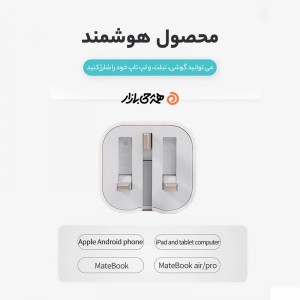 شارژر دیواری اپل 20 وات سه پین B/A پک 2024