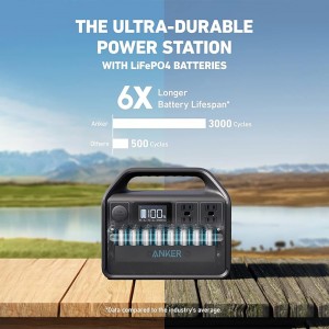 مشخصات پاور ژنراتور همراه انکر Anker 535 PowerHouse 512Wh مدل A1751 -همه چی بازار