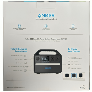 جعبه پاور ژنراتور همراه انکر Anker 535 PowerHouse 512Wh مدل A1751 - همه چی بازار