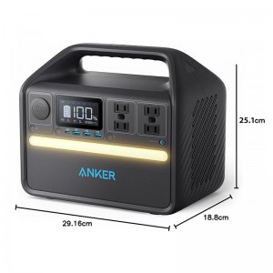 مشخصات نیروگاه همراه انکر  مدل Anker 535 PowerHouse 512Wh مدل A1751211 - همه چی بازار