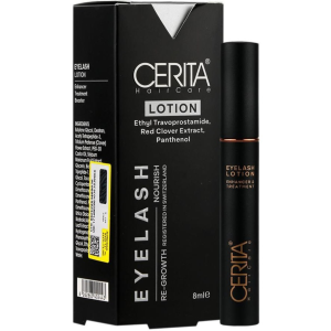 محلول تقویت کننده مژه سریتا مدل Eyelash lotion حجم 8 میلی لیتر
