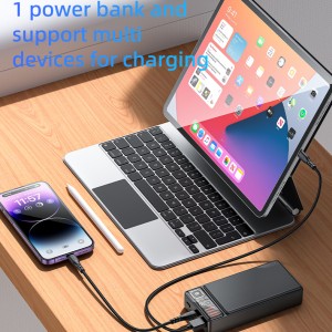 پاوربانک فست شارژ یسیدو YESIDO YP54 22.5W ظرفیت 20000 میلی آمپر ساعت