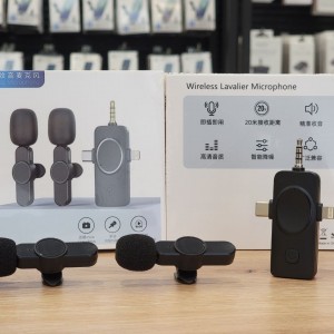 ست میکروفن بی سیم یقه ای مدل K15