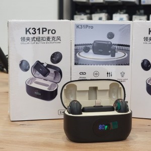 ست میکروفن بی سیم یقه ای مدل K31 PRO اصلی