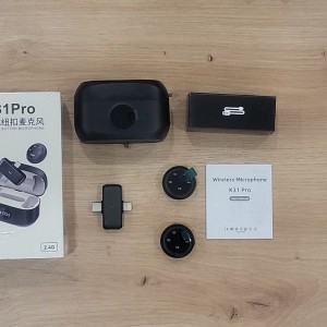 ست میکروفن بی سیم یقه ای مدل K31 PRO