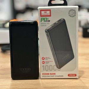 پاوربانک ارلدام مدل ET-PD39 ظرفیت 10000 میلی آمپرساعت