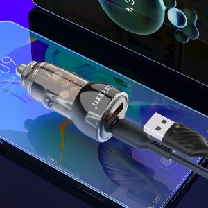 شارژر فندکی فست شارژ ماشین تایپ سی 30 وات ارلدام ES-CC31