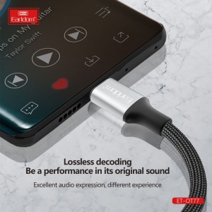 مبدل تایپ سی ( USB-C ) به جک 3.5 میلی متری ارلدام مدل ET-OT77
