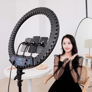 رینگ لایت عکاسی 22 اینچ مدل SLP-G63 به همراه سه پایه