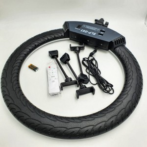 رینگ لایت عکاسی 22 اینچ مدل SLP-G63 به همراه سه پایه