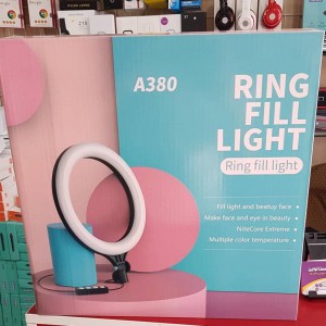 رینگ لایت عکاسی مدل A380 با سه پایه