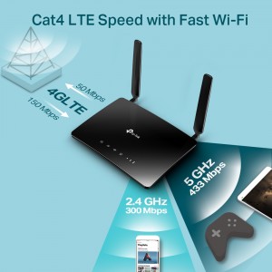 مودم روتر سیمکارتی  4G LTE تی پی-لینک مدل Archer MR200