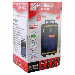 اسپیکر بلوتوثی قابل حمل کیمیسو مدل QS-4000