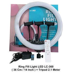 رینگ لایت عکاسی مدل Ring Fill Light LED LC-360