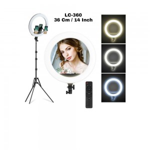 رینگ لایت عکاسی مدل Ring Fill Light LED LC-360