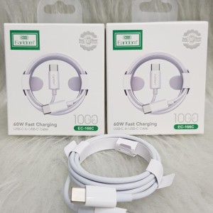 کابل USB-C ارلدام مدل EC-166c PD60W طول 1 متر