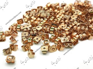 پشت گوشواره فلزی