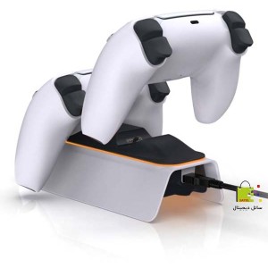 پایه شارژر دسته PS5 مدل JYS-P5102 | دوال سنس
