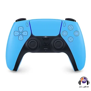 دسته PS5 دوال سنس | اصلی | آکبند | رنگ آبی Starlight Blue