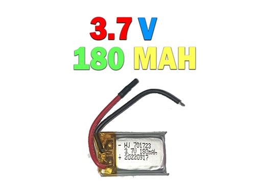 باتری لیتیوم پلیمر 180میلی آمپر (180MAH)