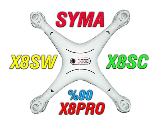 فریم کوادکوپتر سایما syma x8sw-x8sc  ( استوک در حد نو)