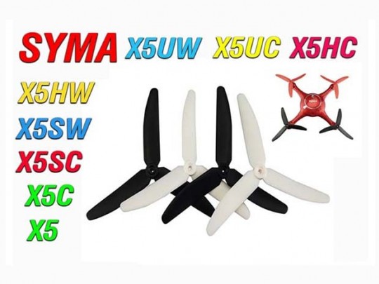 پره ( سه پره ) کوادکوپتر سیما syma x5-x5c-x5sw-x5sc-x5uw-x5uc-x5hw-xx5hwc استوک