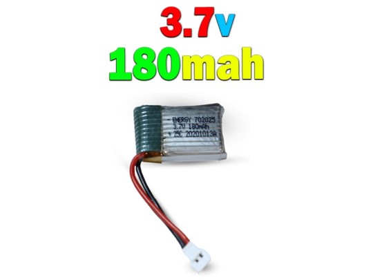 باتری لیتیوم پلیمر کوادکوپتر  180میلی آمپر (180MAH)